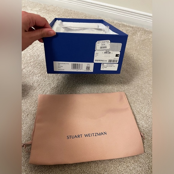 Stuart Weitzman Pearl Crystal Heels - Picture 8 of 8